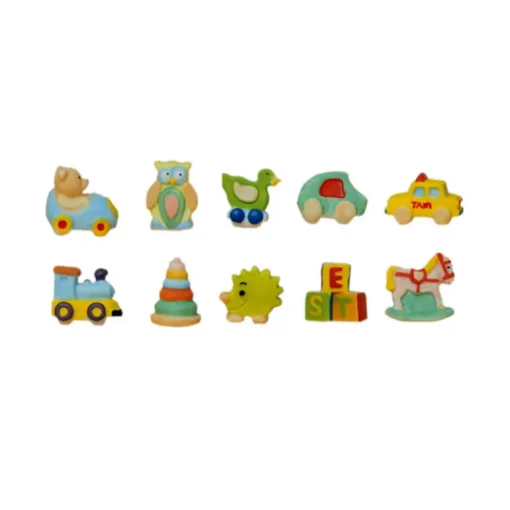 Fèves Les Jouets en Bois (x2)