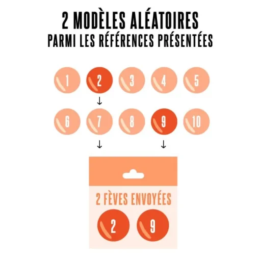 Fèves Les Jouets en Bois (x2)