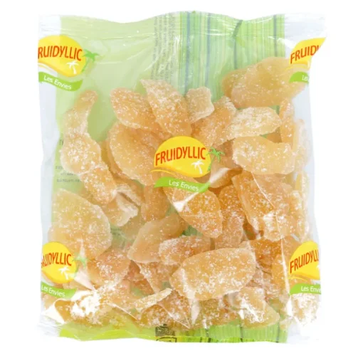 Gingembre confit en lamelles 250 g