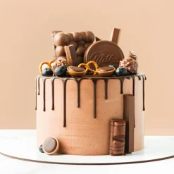 Glaçage pour drip cake marron 120 g