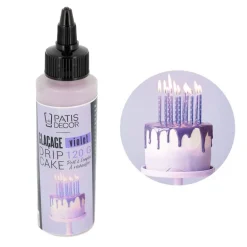 Glaçage pour drip cake violet 120 g