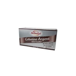 Gélatine en feuilles qualité Argent 1 kg