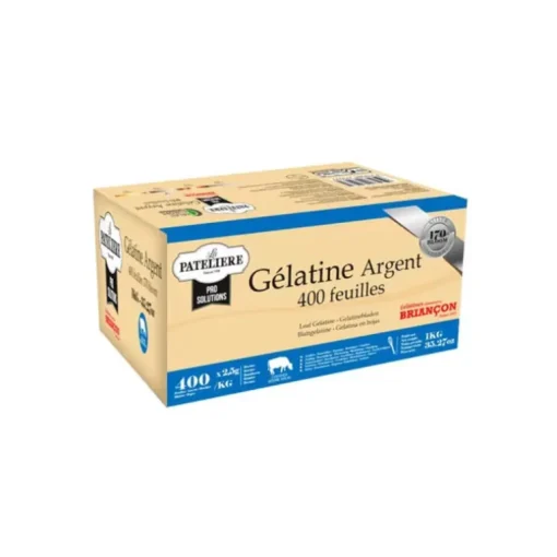 Gélatine Halal bovine 400 feuilles 170 blooms 1 Kg