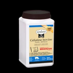 Gélatine or bovine en poudre 200 Bloom Briançon 1 Kg