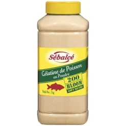 Gélatine poisson en poudre 200 Bloom 1kg Sébalcé