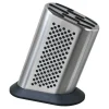 Global bloc porte-couteaux inox compact
