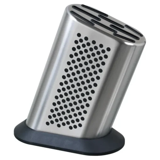 Global bloc porte-couteaux inox compact