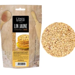 Graines de lin jaune 300 g