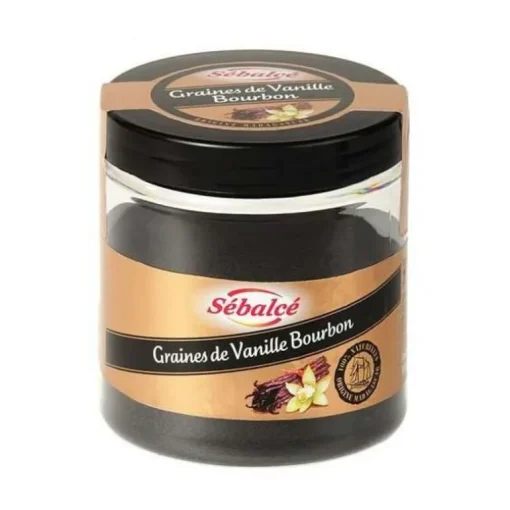 Graines de vanille Bourbon de Madagascar Sébalcé 100 g