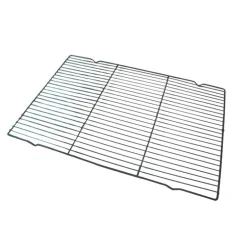 Grille de cuisson en inox à pied - 60 x 40 cm