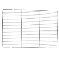 Grille de cuisson en inox à pied - 60 x 40 cm