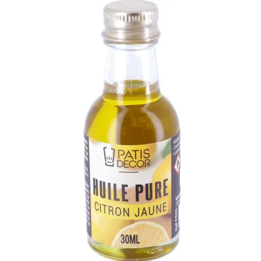 Huile pure de citron 30 ml