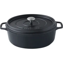 Invicta mijoteuse ovale noire 35 x 28 cm