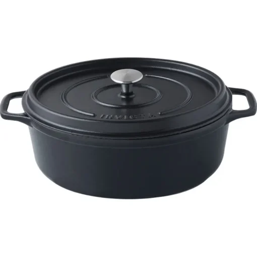 Invicta mijoteuse ovale noire 35 x 28 cm