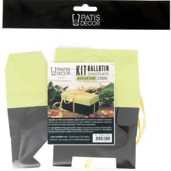 Kit ballotin chocolats anis / noir 500 g