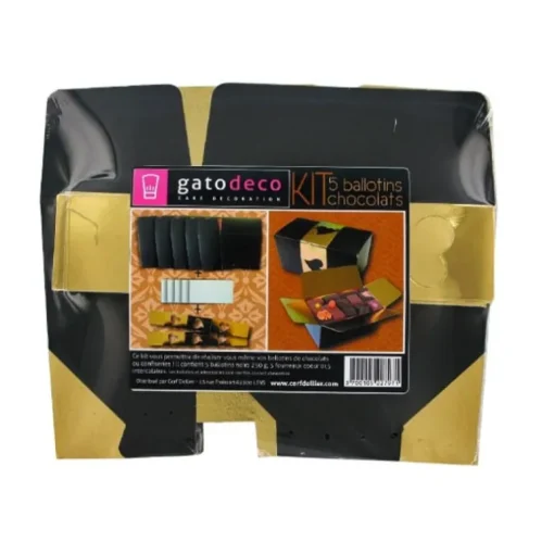 Kit Ballotin noir / or, par 5