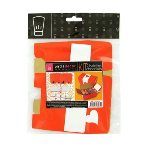 Kit Ballotin orange / or (x2)