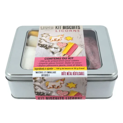 Kit biscuits licorne