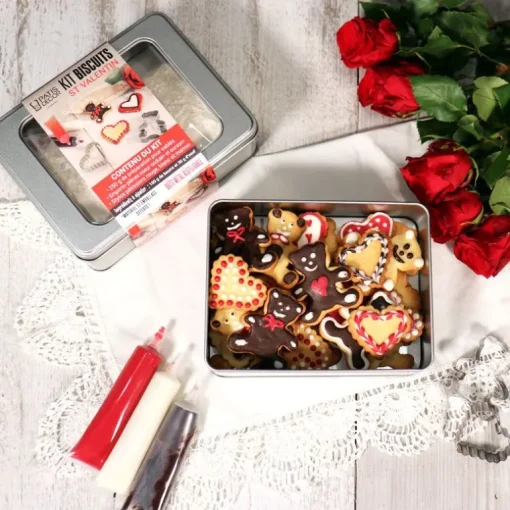 Kit biscuits thème St-Valentin