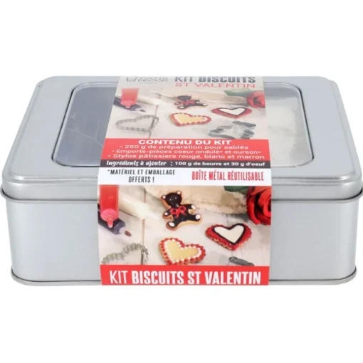 Kit biscuits thème St-Valentin
