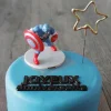 Kit décor gâteau Captain America