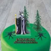 Kit décor gâteau sorcière maléfique
