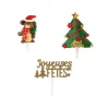 Kit décor ours de Noël résine