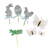 Kit décors de Pâques gris