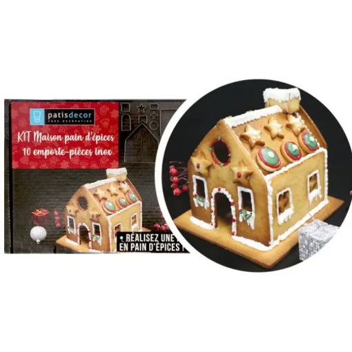 Kit Maison Pain d'Epices emporte-pièces seuls