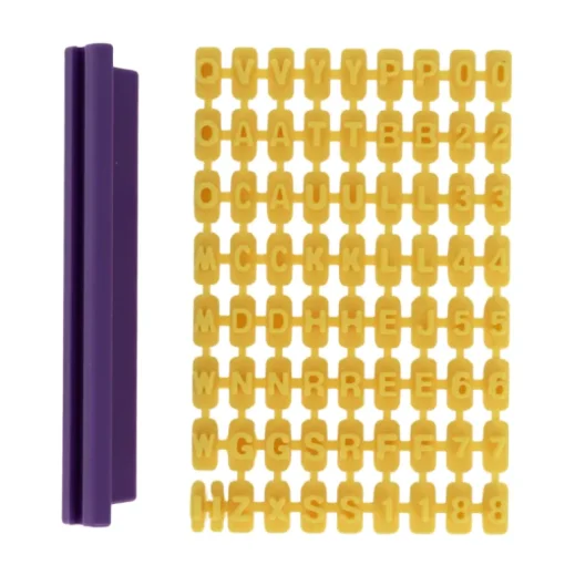 Kit tampons à biscuits chiffres et lettre