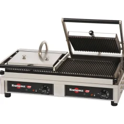 Krampouz plaque inférieure grill double 59 x 24 cm