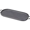 Le Chasseur grill ovale à anses 53 x 23 cm