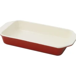 Le Chasseur plat à rôtir rouge 27 x 14 cm