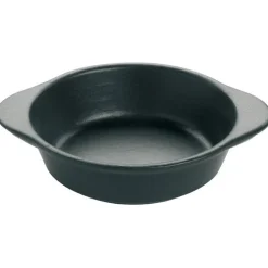 Le Chasseur plat rond creux noir 22 cm