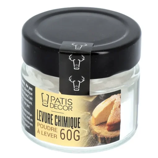 Levure chimique - poudre à lever 60 g