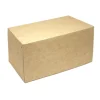 Lot de boîte à buche en kraft (x25) - 30 x 11,5 x 10,5 cm