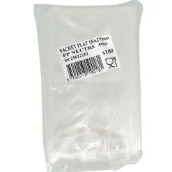 Lot sachets plats - 150 x 270 mm (x100)