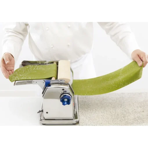 Machine à pâtes électrique 12 kg/heure laminoir 22 cm