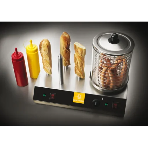 Matfer chauffe-saucisses 4 plots