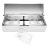 Matfer condibox avec 5 bacs GN 1/9 cristal