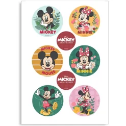 Mini disques azyme Mickey Minnie (x6)