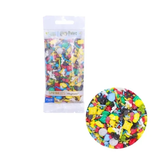 Mélange de décors comestibles thème Poudlard Harry Potter 60g