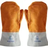 Moufles de protection en croûte cuir 10 cm
