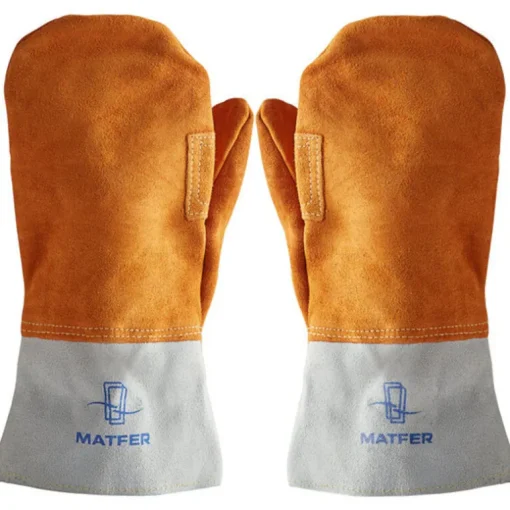 Moufles de protection en croûte cuir 10 cm