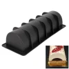 Moule à bûche lisse silicone 30 cm
