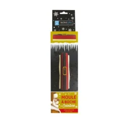 Moule à bûche PVC "Ceinture du Père Noël"