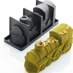 Moule à bûche silicone Train Pavoni