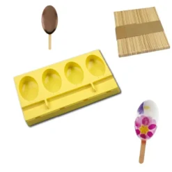 Moule à esquimaux silicone Waikiki + 50 bâtons