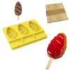 Moule à esquimaux silicone Malibu + 50 bâtons