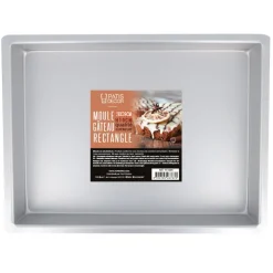 Moule à gâteau rectangulaire 28 x 39 cm H 7,6 cm